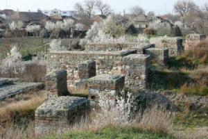 Ruinele cetatii Sucidava